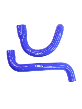 33 Патрубки радиатора Валдай (дв.Cummins ) Евро-4 2шт. силикон CARUM