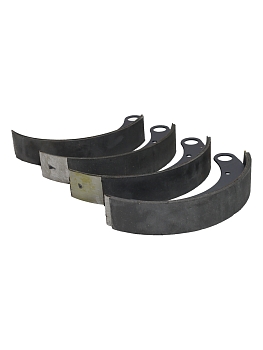 Колодка тормозная В-га 2 дл.+2кор. (накладка "ТИИР") (б/асб.) (комп. 4шт.) инд.упак.