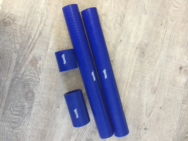 44 Патрубки радиатора УРАЛ дв.ЯМЗ (4 шт.) силикон ТехноПартнер