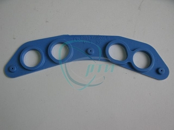 Прокладка упл. подвода воды ЯМЗ (фторсиликон) (синяя)