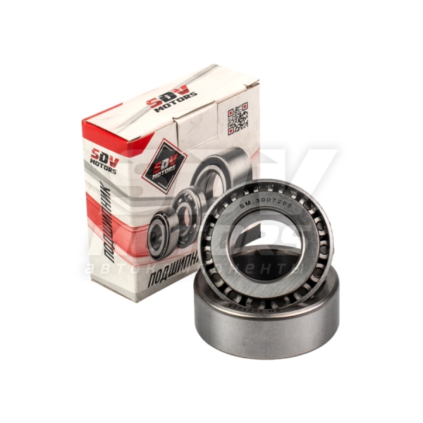 Подшипник вала промежуточного передний КПП-5ст. 330Нм Г-ль Next конический (6У-3007205АШ2) (300720