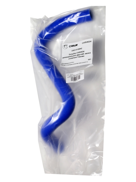 Патрубок подводящий силикон дополн.двух.каб. насоса отопителя Г-ль Бизнес, CARUM
