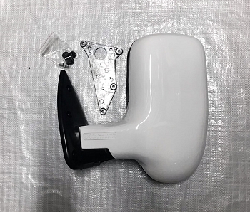 Зеркало заднего вида /Г-ль/Соб-ль/ руч. привод (белое) левое