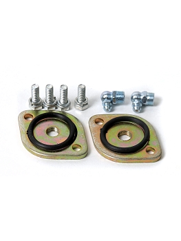 Крышка шкворня 3302 усил. в сборе (кр.2шт,болты 4шт,рез.к.2шт,тав.2шт)