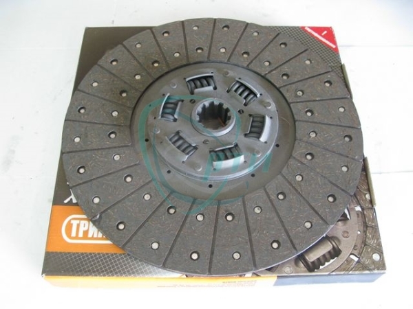 Диск сцепления ведомый ЗИЛ-130 б/асб