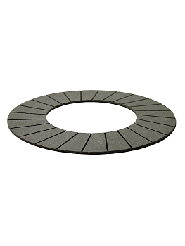 Накладка фрикционная (ферродо) Г-53, ПАЗ с сур. (формованая асбестовая)