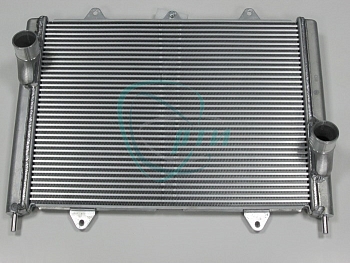 Радиатор интеркулера Газель Бизнес с дв.Cummins медный.