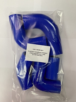 Патрубки радиатора 3302 (406дв.) 5шт. силикон Китай