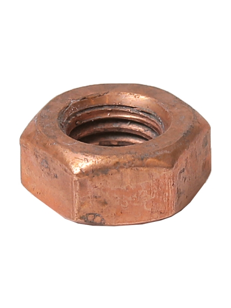 Гайка М10х1,5 приемной трубы В-га, УАЗ (омед.) низкая