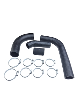 Патрубки радиатора 3102 дв. 402 (к-т 4 шт с хомутами) NORMA ФАРЕР