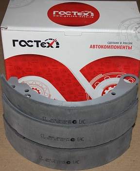 Колодка тормозная Волга зад. (комп. 4 шт)