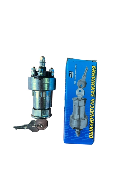 Замок зажигания Г-3307 с метал. Гайкой 5 конт