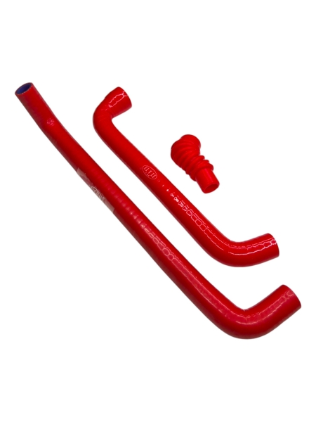 Патрубки РХХ дв.405 (к-т 3 шт.) красный ПТП