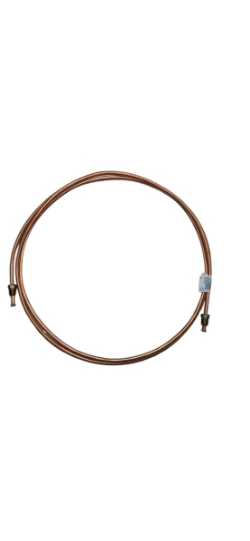 Трубка тормозная Г-3307 (240см/6мм) усил.пер.торм.