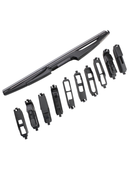 Щетка стеклоочистителя задняя гибридная 12/300mm крепление 10 коннекторов KURUMAKIT