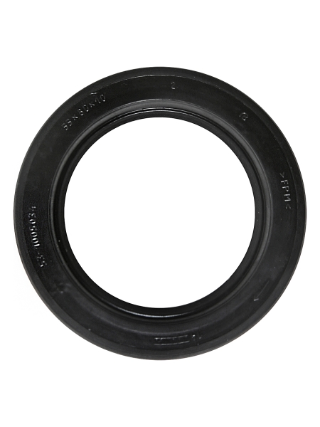 Сальник коленвала без обоймы 55х80х10 черн.