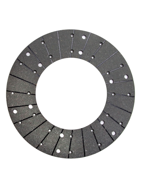 Накладка фрикционная (ферродо) Г-53, ПАЗ сверл. с сур. (формованая асбестовая)