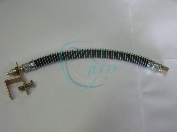 44 Шланг подкачки внутреннего колеса L- 35 см с золот. и кронш