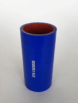 Патрубок радиатора нижний УРАЛ дв. ЯМЗ-236М2, 238М2 (d-50мм, L-100мм, силикон) Technik