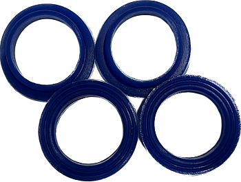 Р/к свечного колодца дв.406 (силикон) синий компл 4 шт