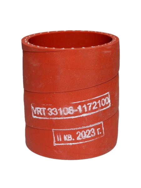 Патрубок интеркуллера Г-3310 "Вал-й" дв. Cummins (теплостойкий) ВРТ