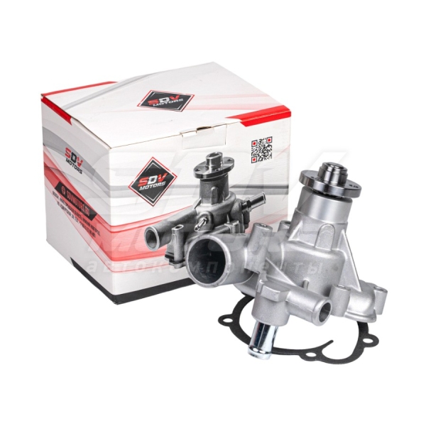 Насос водяной (помпа) ЗМЗ-40525, ЗМЗ-40904 с кондиционером (с прокладкой)