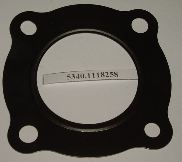 Прокладка турбокомпрессора ЯМЗ-534 (круг.отв.) металл
