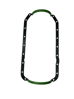 Прокладка масл. картера УАЗ, Г-ль БИЗНЕС с PА каркасом зеленый