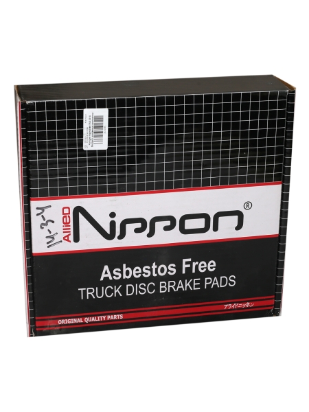 Колодка тормозная Г-3310 Вал-й перед./зад. с монтажным комплектом (комп. 4шт) Allied Nippon