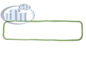 Прокладка клапанной крышки ЯМЗ-238 (силикон зеленый)