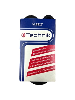 Ремень 1030 (6/PK) поликлиновой (Technik) ГАЗ, Alfa Romeo, Citroen, Fiat, Nissan, Peugeot