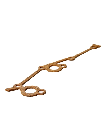 Прокладка крышки цепи левая Г-дв.406 (пробка)