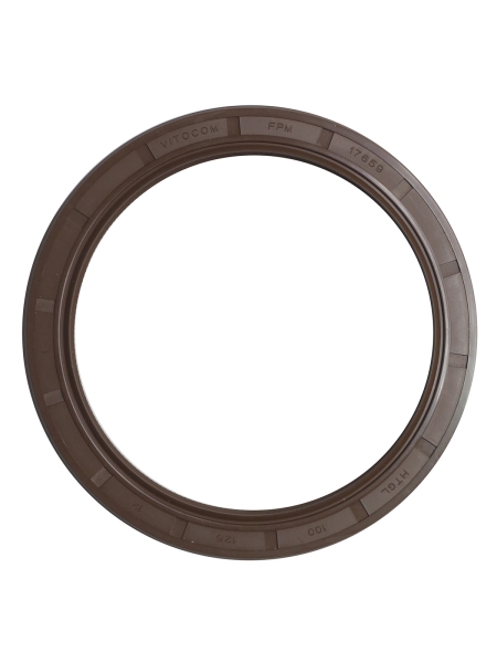 Сальник 2.2-100х125х12 вала коленчатого задний, левого вращения / ЗИЛ-5301, МТЗ (17659) FPM