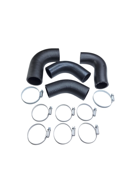 Патрубки радиатора 3302 дв 406 (к-т 4 шт с хомутами червячными) ОРИГИНАЛ ФАРЕР