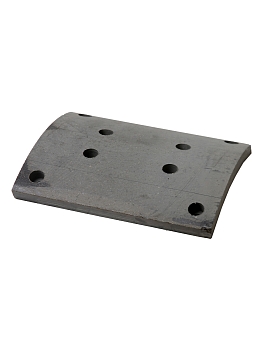 Накладка тормозная МАЗ-5440, 104 зад. сверл., шлиф. 2-х сторон (18,2х14,3 асбестовая)