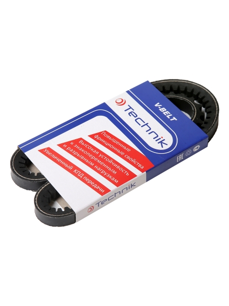 Ремень 775 (AVX-13 11х10) вентиляторный зуб DAIHATSU, FIAT, HYUNDAI, KIA, MAZDA. (Technik)