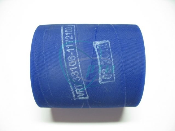 Патрубок интеркуллера Г-3310 "Вал-й" дв. Cummins (теплостойкий) ВРТ