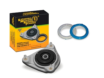 Опора верхняя передней стойки для а/м ВАЗ-2190 Гранта с ЭУР (в сборе с подшипником Саратов, в индиви