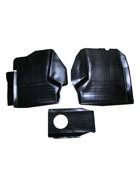 Ковры салона Г-ль с перемычкой "Вираж" (резина)