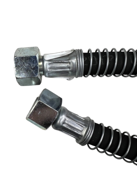 Шланг тормозной МАЗ (г27-г27) L-455мм от балона к клапану в оплетке