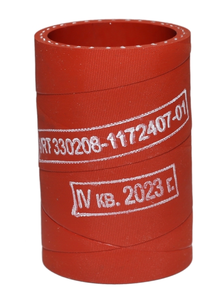 Патрубок интеркуллера Г-ль Бизнес дв. Cummins (силикон) ВРТ