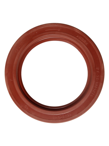 Сальник коленвала без обоймы 55х80х10 (к)