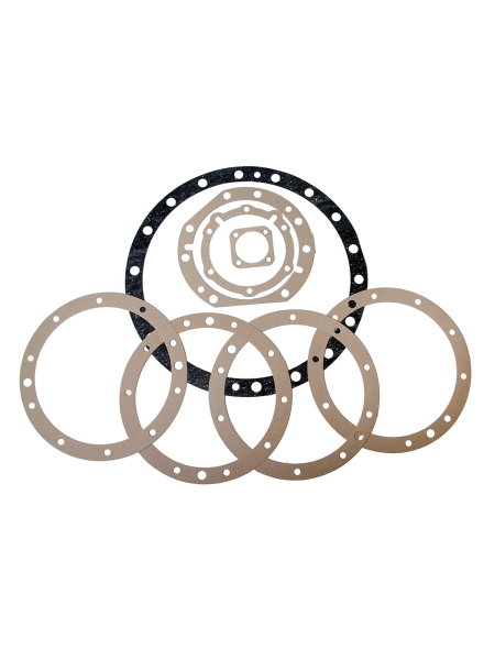 Прокладки моста (заднего) МАЗ диск. колеса (5 шт.) темпсил