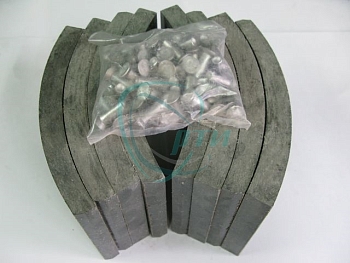 Накладка тормозная КАМАЗ с заклепками