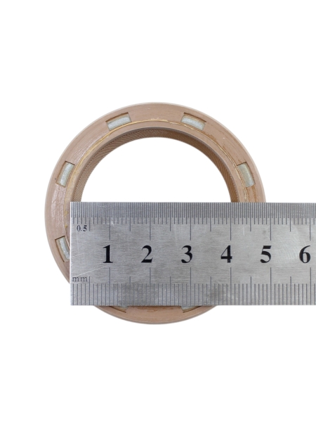 Сальник коленвала (пер.) 2101-07, 2121-23-31, Таврия (красный) БРТ