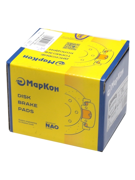 Колодка тормозная ВАЗ 2101-07 перед. (комп. 4шт.)