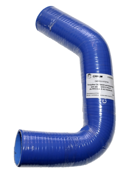Патрубок интеркуллера Г-он NEXT дв. ЯМЗ (силикон) CARUM