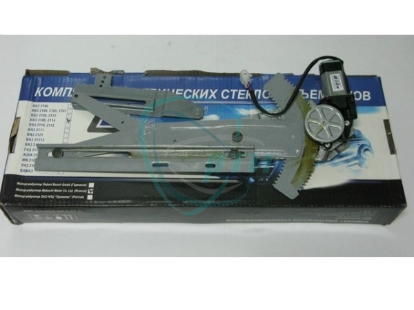 Стеклоподъемник ВАЗ-2109, 2114 электр. (2 шт) пер. рычаж. в сборе, ДЗСТП