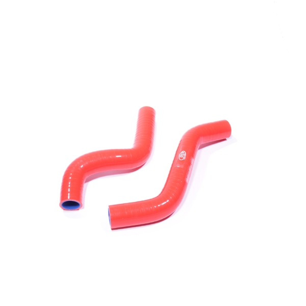 44 Патрубки радиатора ВАЗ 2123 красн. (к-т 2 шт.)