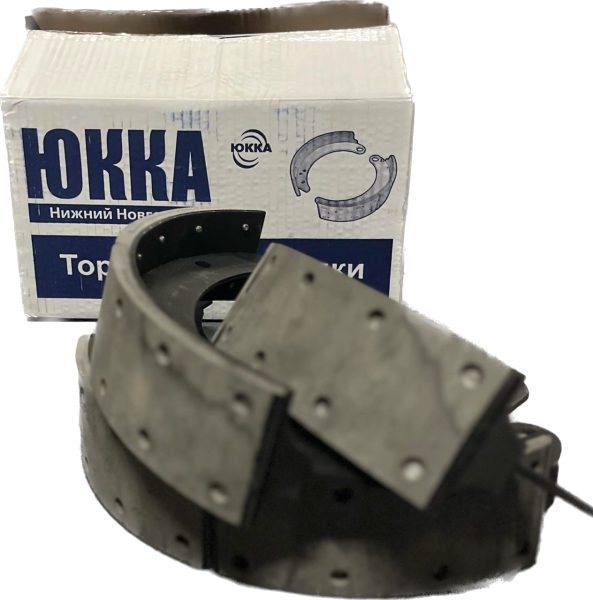 Колодка тормозная ПАЗ 3205, 32053 мост Канаш (накладка "Фритекс") (инд.упак.) (комп. 2шт) 